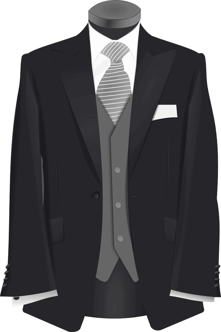 חליפה עם עניבה
